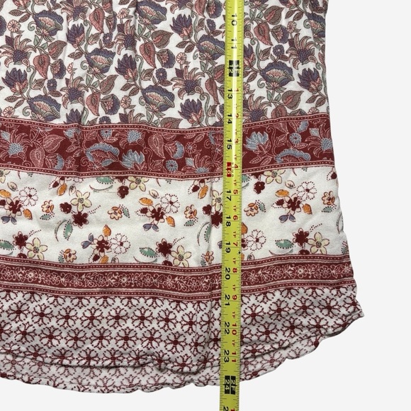 Maeve Anthropologie Laced Eleanor Blouse Size S Sleeveless Floral Boho - Picture 9 of 12